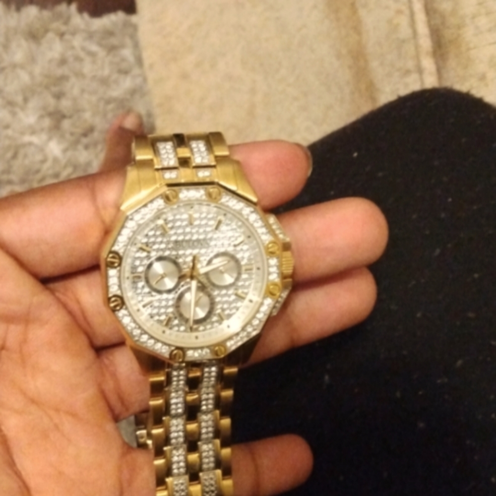 Gold watch
